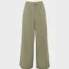 Best Another Sunday Khaki Wide Leg Trouser Women Trousers