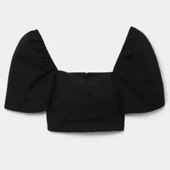 Discount Another Sunday Puff Sleeve Corset Top Women Tops