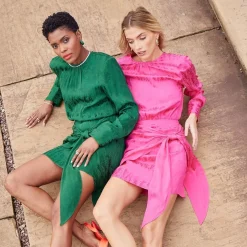 Online Another Sunday Wrap Front Mini Dress Women Dresses | Dresses