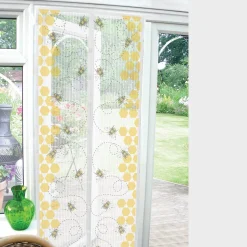 Online Bees Magnetic Door Curtain Curtains