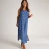 Outlet Blue Zebra Maxi Dress Women Dresses | Dresses