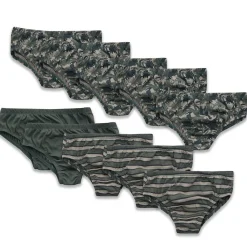Sale Boys 10 Pack Camo Briefs Kids Underwear