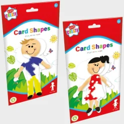 Clearance 15 Card Shapes Games | Books