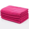 Hot 100% Cotton Pink Zig Zag Sheets Towels