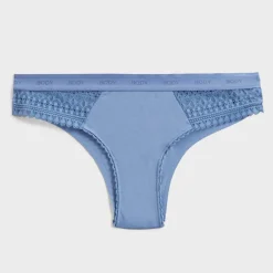 Online Ex Store Ladies Blue Cool Brazilian Women Underwear