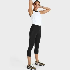 Fashion Ex Store Ladies Go Train Cropped Gym Leggings Women Activewear | Joggers & Leggings