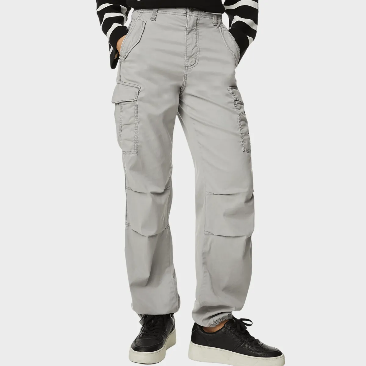 Best Ex Store Ladies Lyocell Rich Cargo Trousers Women Trousers