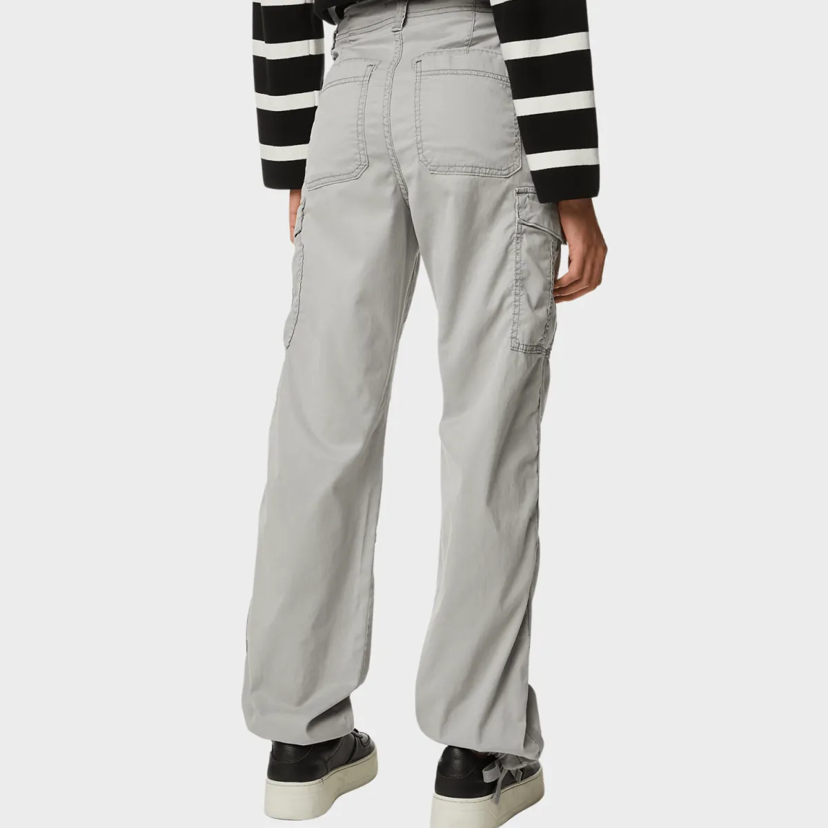 Best Ex Store Ladies Lyocell Rich Cargo Trousers Women Trousers