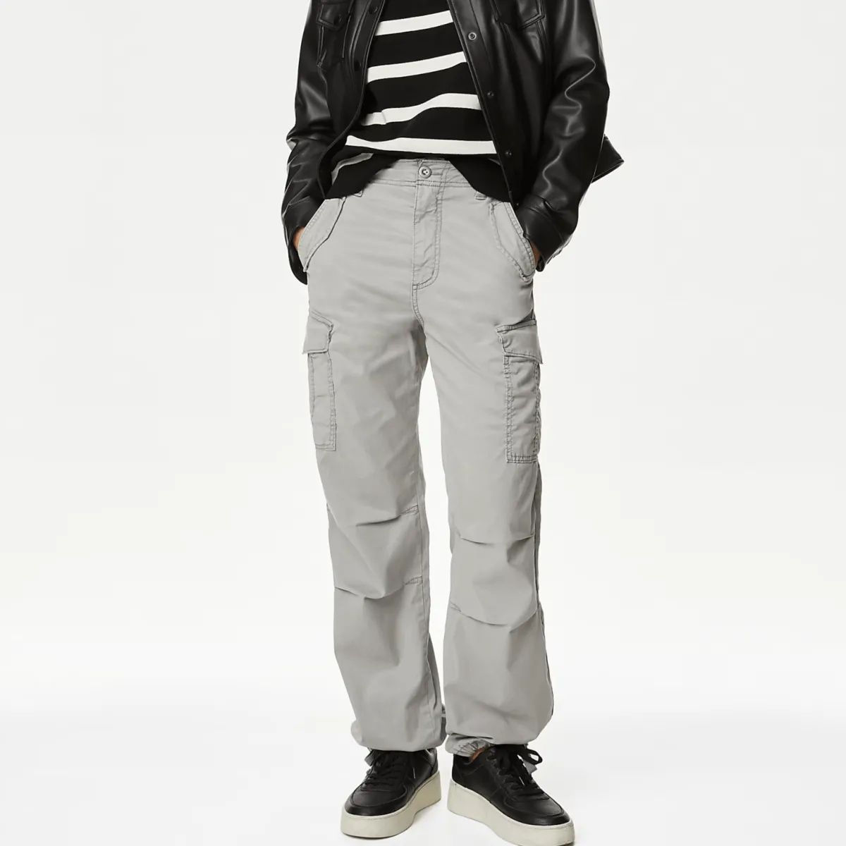 Best Ex Store Ladies Lyocell Rich Cargo Trousers Women Trousers