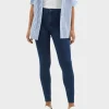 Fashion Ex Store Ladies High Waisted Stretch Jean Women Jeans