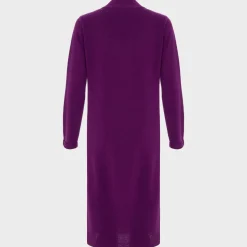 Sale Ex Store Ladies Plum Knitted Dress Women Knitwear | Knitwear