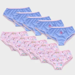 Best Girls 10 Pack Unicorn Briefs Kids Underwear