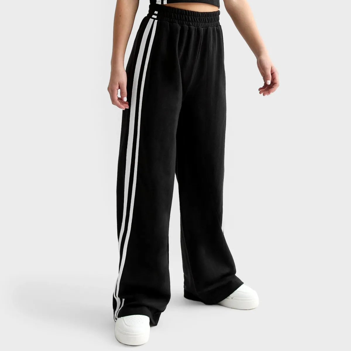Online Girls 2 Stripe Joggers Kids Joggers & Leggings