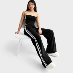 Online Girls 2 Stripe Joggers Kids Joggers & Leggings