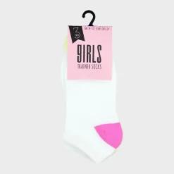Clearance Girls 3pk Trainer Socks Kids Socks