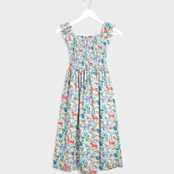 Fashion Girls Safari Boden Dress Kids Dresses