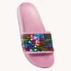 Best Girls Sequin Slider Kids Footwear