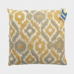 Best Ikat Shower Resistant Outdoor Cushion 43x43cm Pillows