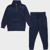 Clearance Kids Zipper and Jogger Set Kids Joggers & Leggings | Hoodies & Sweatshirts