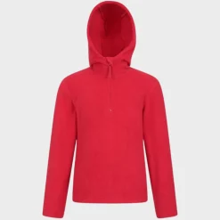 Sale Kids Plain Half Zip Hooded Fleece Kids Hoodies & Sweatshirts
