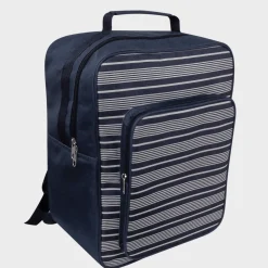 Sale 17L Nautical Stripe Rucksack Cooler Bag Storage