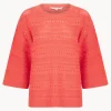 Clearance Ladies 3/4 Sleeve Jumper Women Knitwear | Knitwear
