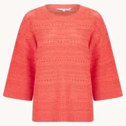 Clearance Ladies 3/4 Sleeve Jumper Women Knitwear | Knitwear