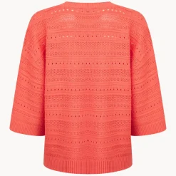 Clearance Ladies 3/4 Sleeve Jumper Women Knitwear | Knitwear