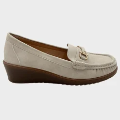Outlet Ladies Wedge Snaffle Trim Women Footwear