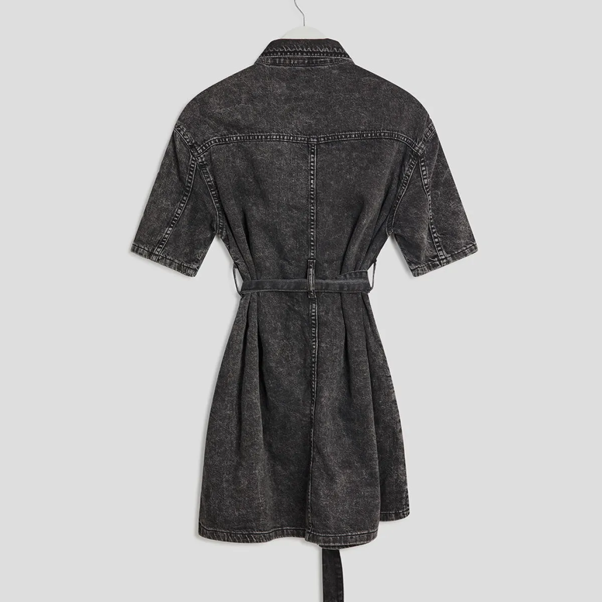 New Ladies Black Acid Wash Denim Dress Women Dresses | Dresses