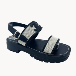 Fashion Ladies Contrast Platform Sandal Women Footwear