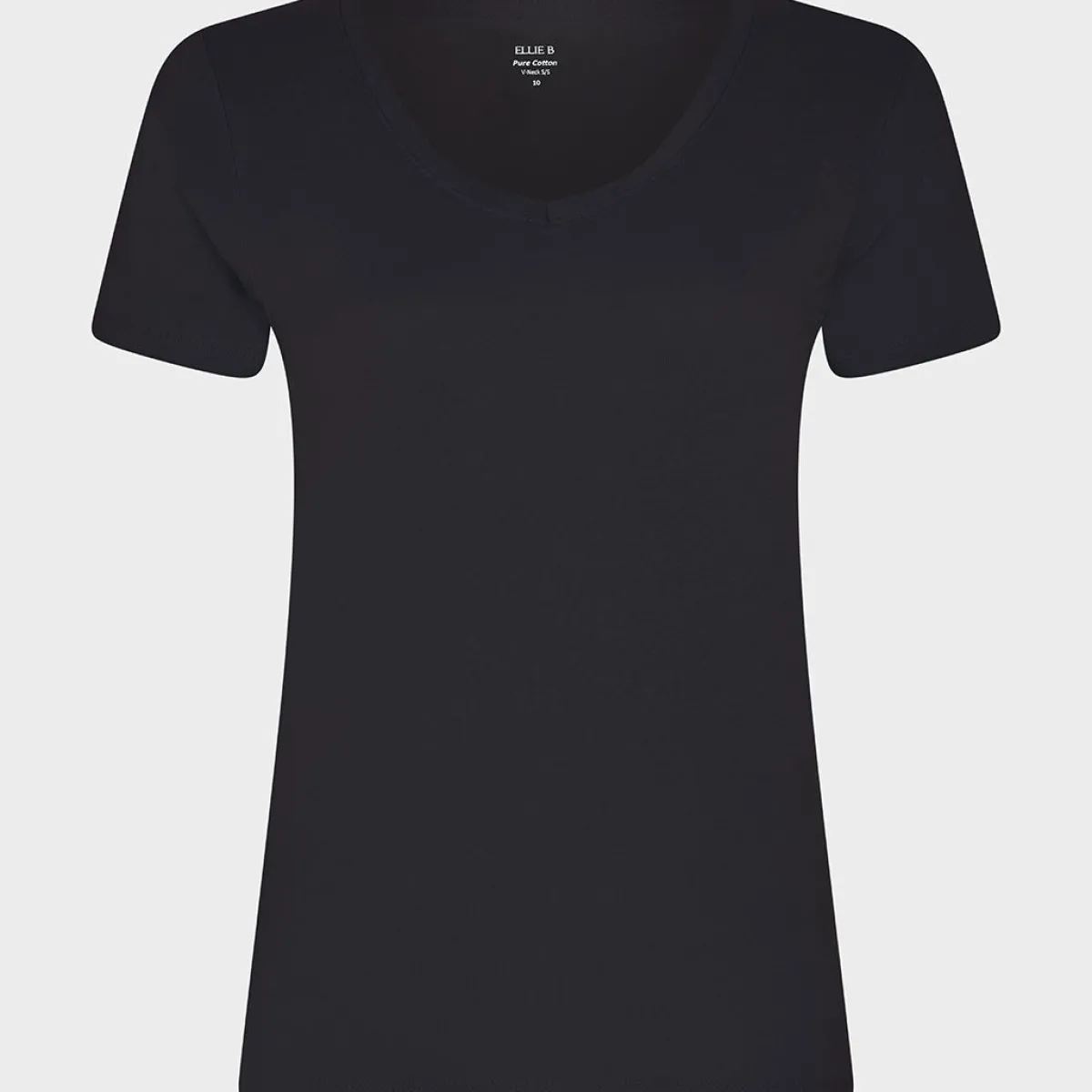 New Ladies V Neck T-Shirt Women Basics | T-Shirts