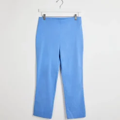 Fashion Ladies Blue Bengaline Trousers Women Trousers | Bengaline