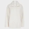 Hot Ladies Borg 1/4 Zip Women Knitwear | Knitwear