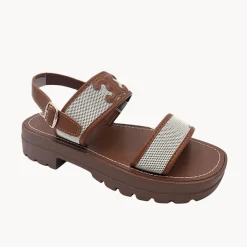 Best Ladies Contrast Platform Sandal Women Footwear