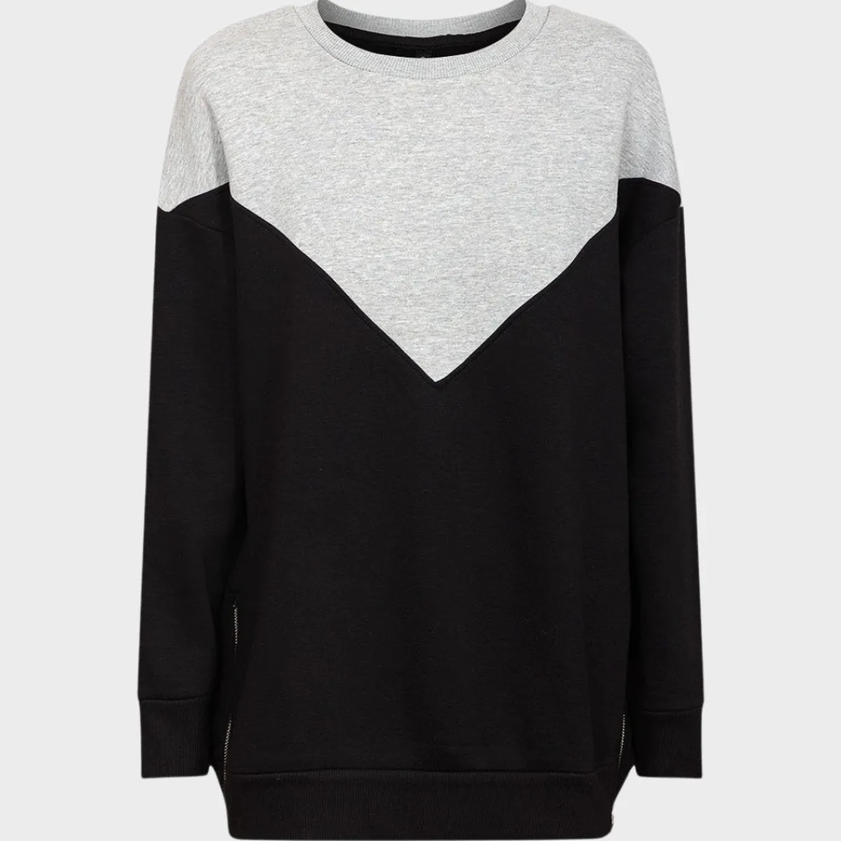 Hot Ladies Chevron with Zips Jumper Women Hoodies & Sweatshirts
