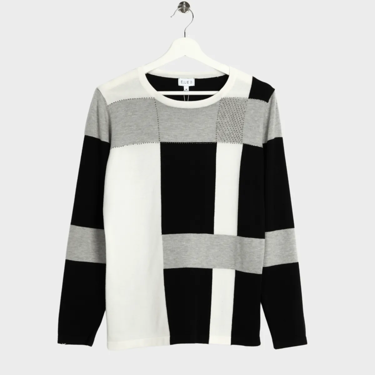 Hot Ladies Colour Block Jumper Women Knitwear | Knitwear