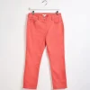 New Ladies Coral Colour Crop Jean Women Jeans