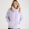 Fashion Ladies Cowl Neck Fleece Women Hoodies & Sweatshirts