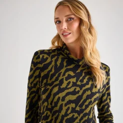 Online Ladies Cowl Neck Scoop Top Women Tops
