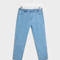 Outlet Ladies Denim Crop Jegging Women Leisurewear | Joggers & Leggings