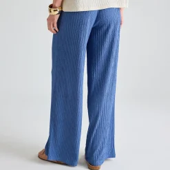 Clearance Ladies Denim Plisse Trouser Women Plissé | Plissé