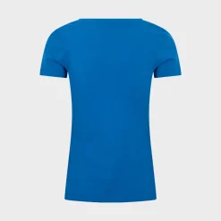 Online Ladies essential SS Crew Neck T-Shirt - Blue Women Basics