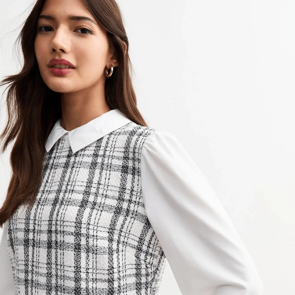 New Ladies Boucle Dress Women Dresses | Dresses