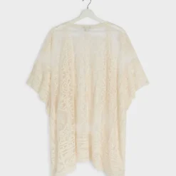 Fashion Ladies Ivory Kimono Cover Up Women Kimono | Shirts & Blouses