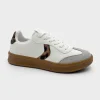 Discount Ladies Leopard Contrast Trainer Women Footwear