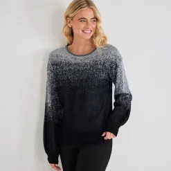Fashion Ladies Lurex Jumper Women Knitwear | Knitwear