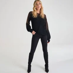 New Ladies Lurex Jumper Women Knitwear | Knitwear