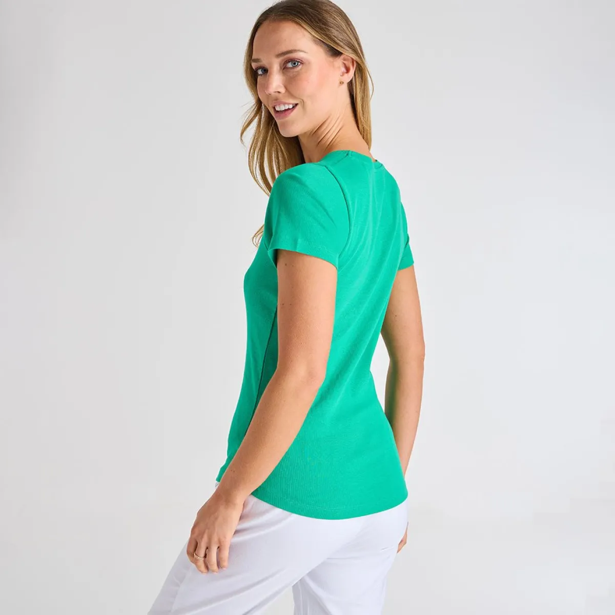 Discount Ladies Mint Crew Neck T-Shirt Women Basics | T-Shirts