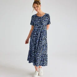 Hot Ladies Leopard Print Dress Women Dresses | Dresses